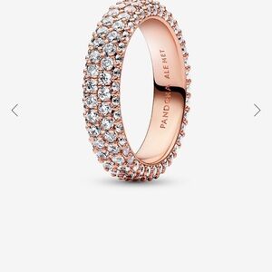 Pandora Timeless Pavé Double-row Ring